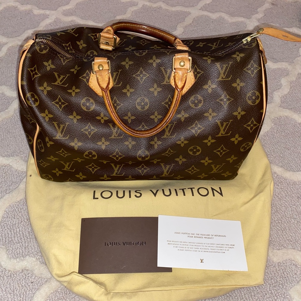 Louis Vuitton Monogram Speedy 35